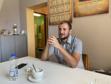 Mayor Jelinek: Planting trees will strengthen the Němčice community. I look forward to the new walking paths