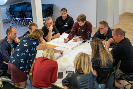 The citizens of Dolní Bojanovice and Němčice are involved in landscaping planning. They want to protect their villages from the effects of climate change